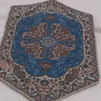 ترمه چهار تکه رانر دار  6 ضلعی  (12رنگ)