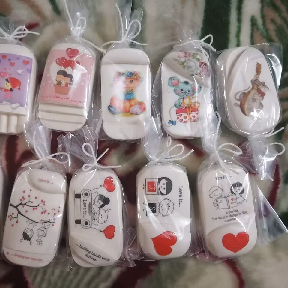 پک 10 عددی صابون فانتزی