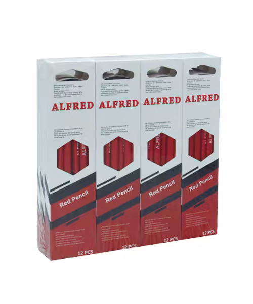 مداد قرمز آلفرد سه گوش