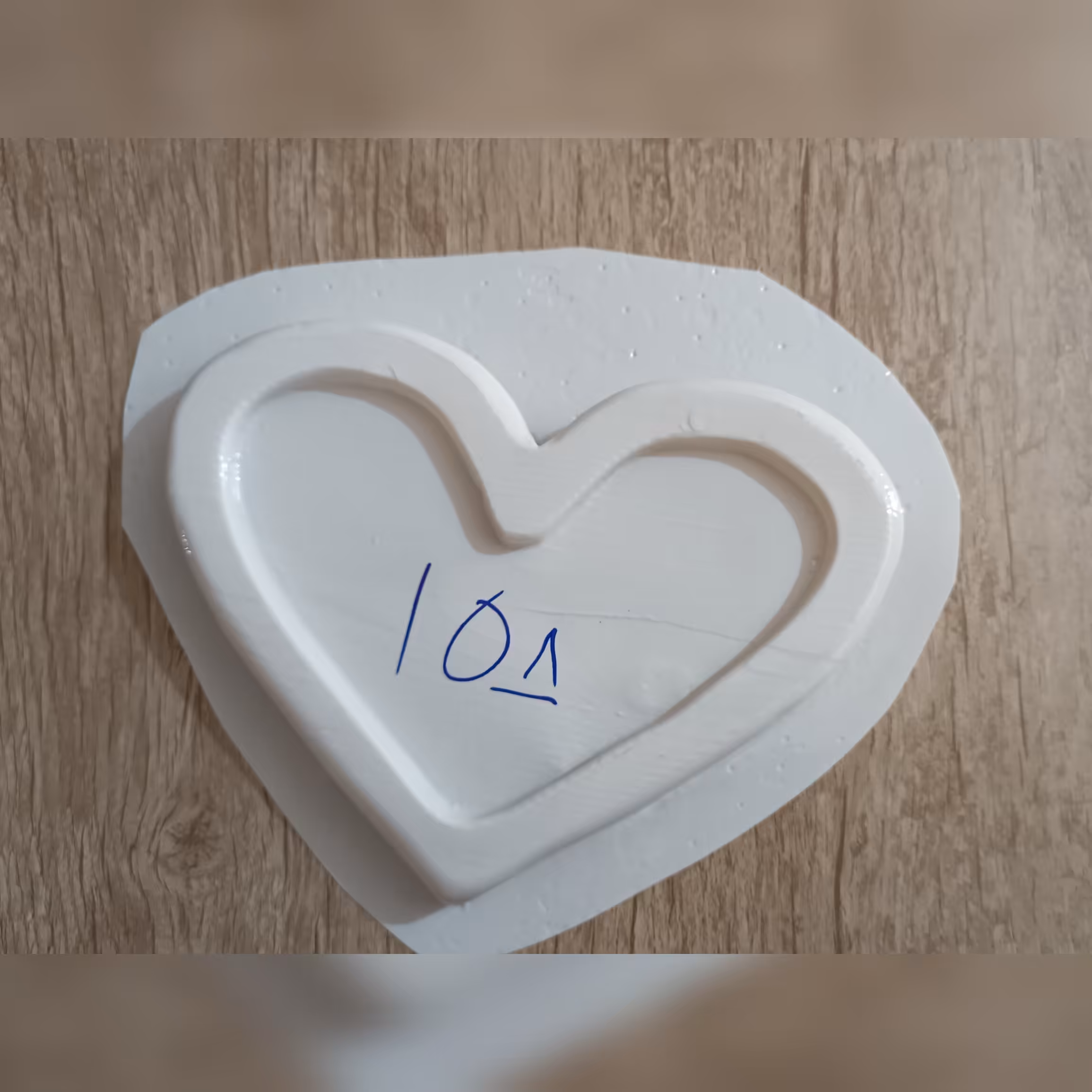 قالب طلقی پذیرایی مدل قلب کد 158