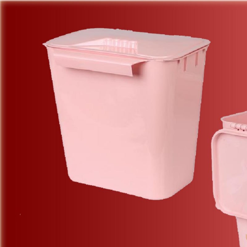 سطل زباله کابینتی در رنگ طوسی