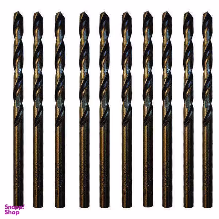 مجموعه 10 عددی مته آهن مدل HSS سایز 7 میلی متر