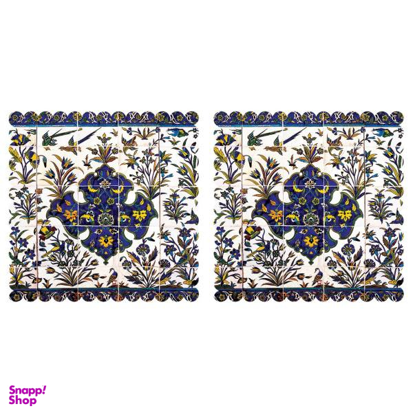 رومیزی رنس مدل T3-42021 سایز 40x40 سانتی متر مجموعه 2 عددی