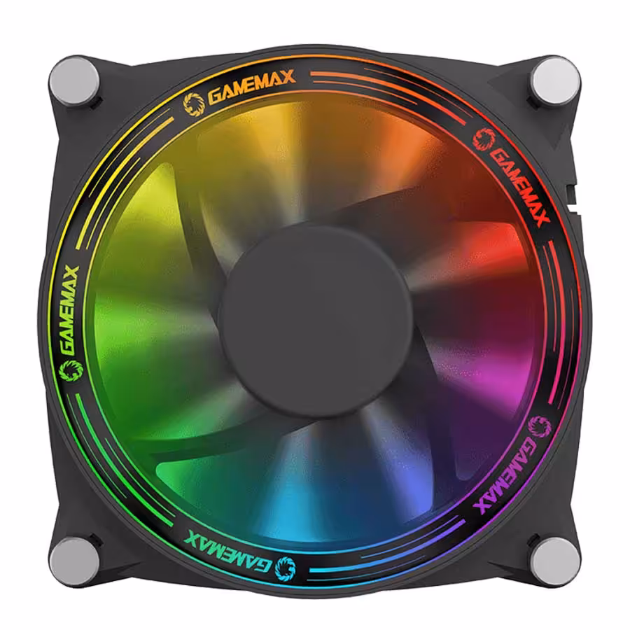 قیمت و خرید فن خنک کننده کیس کامپیوتر گیم مکس مدل GMX-12-RBB | یاس ارتباط