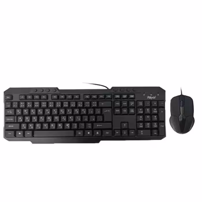 کیبورد و ماوس رویال مدل K163-M204