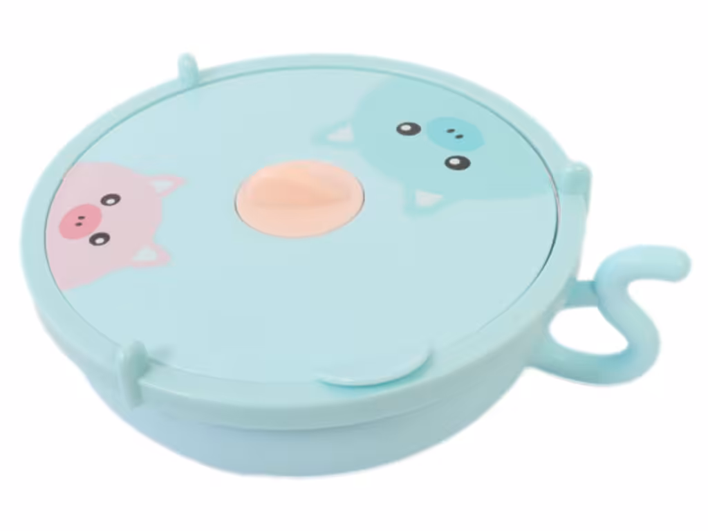 ظرف غذای چسبان نوزادی داخل استیل