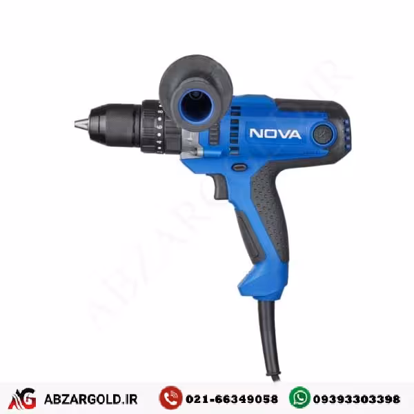 پیچ گوشتی برقی چکشی صنعتی 13 میلیمتر 450 وات نووا مدل 2155