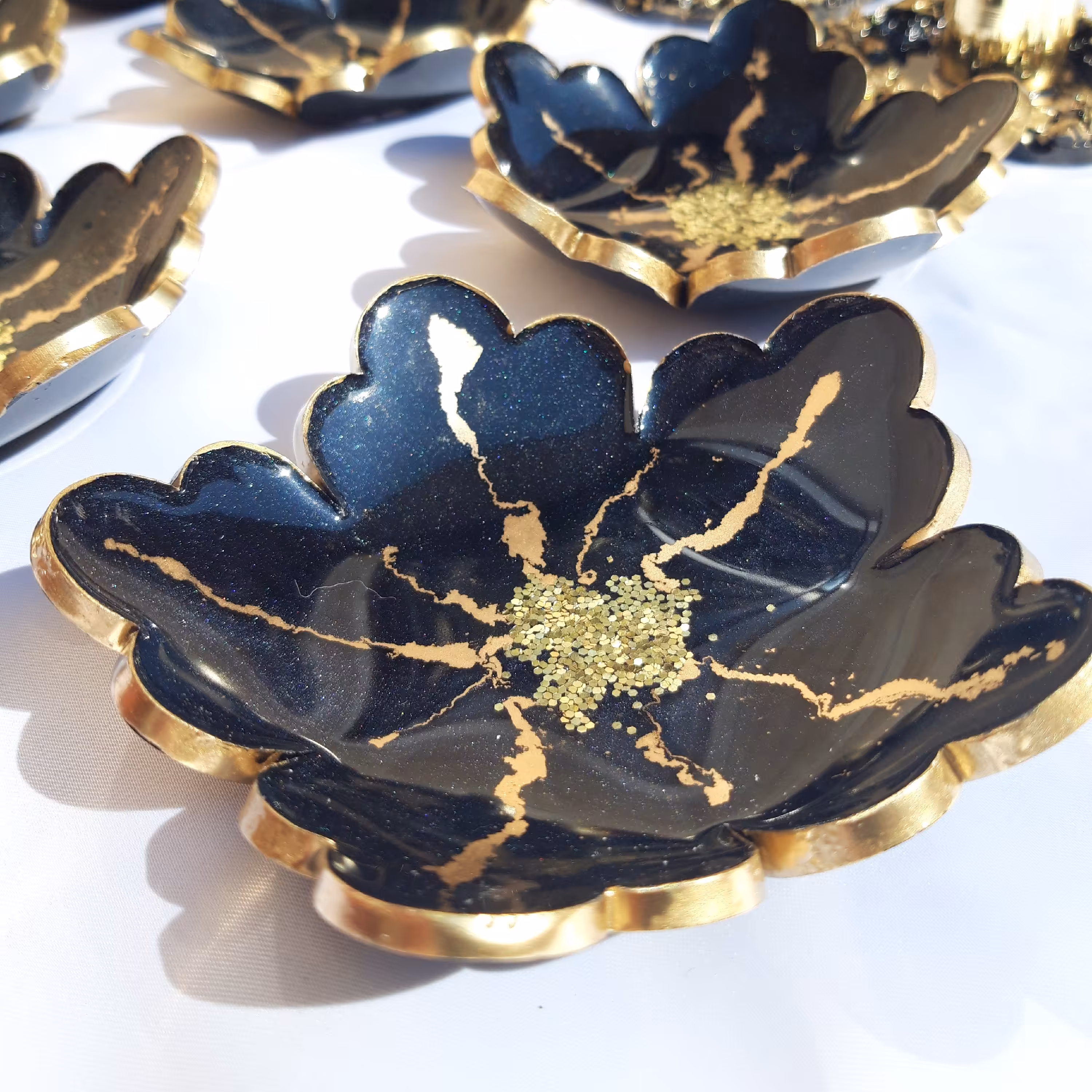 پیاله هفتسین طرح گل بدون پایه