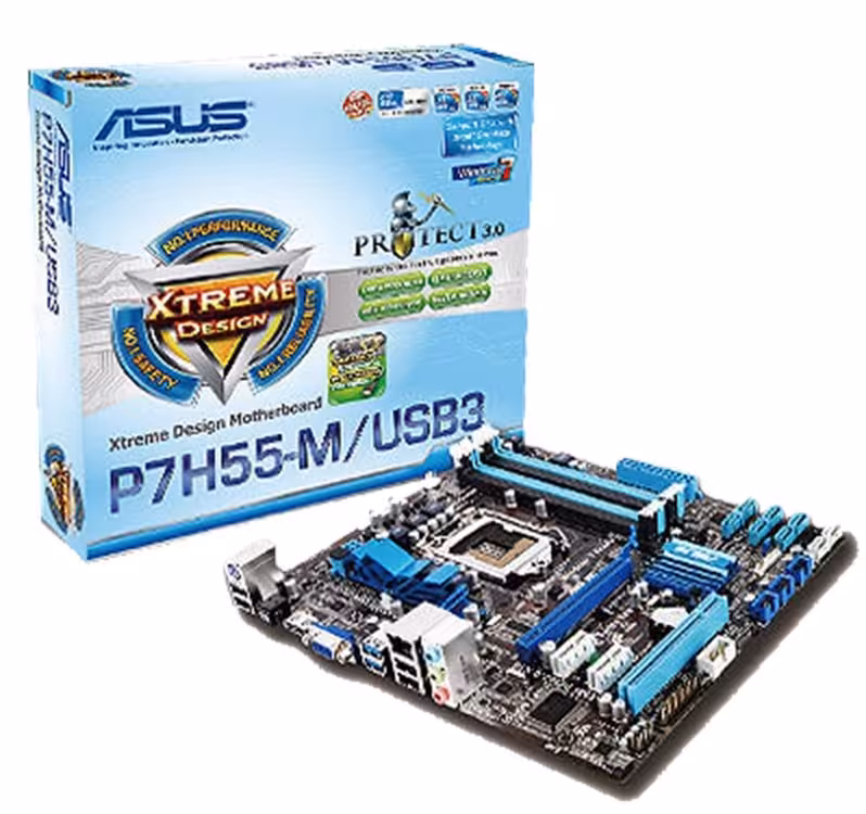 مادربرد ایسوس مدل پی7 اچ55 ام یو اس بی 3