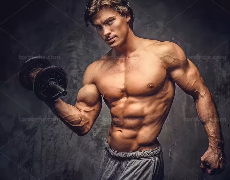 عکس بدن سازی با کیفیت بالا | گرافیک با طعم تربچه