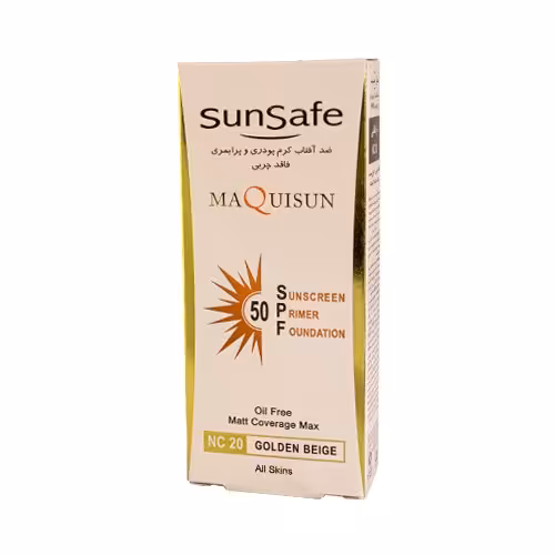 ضد افتاب کرم پودری و پرایمری فاقد چربی 