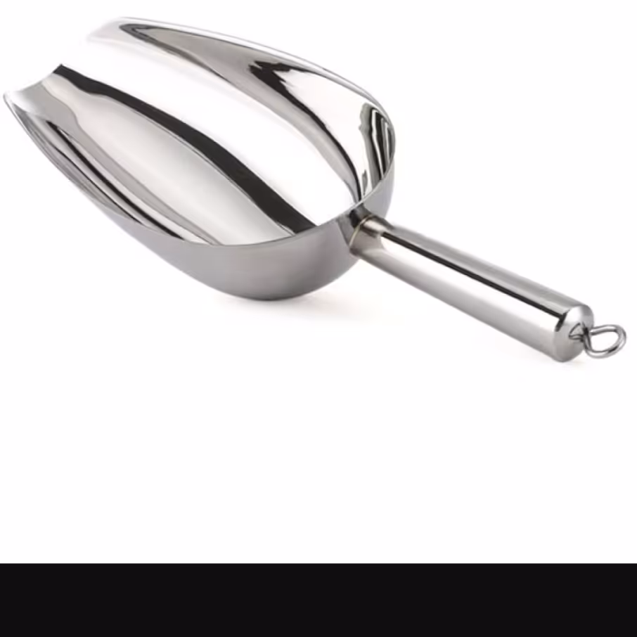 پیمانه استیل مخصوص برنج و حبوبات با کیفیت عالی و ضخیم سایز کوچک (سرتاس استیل) 