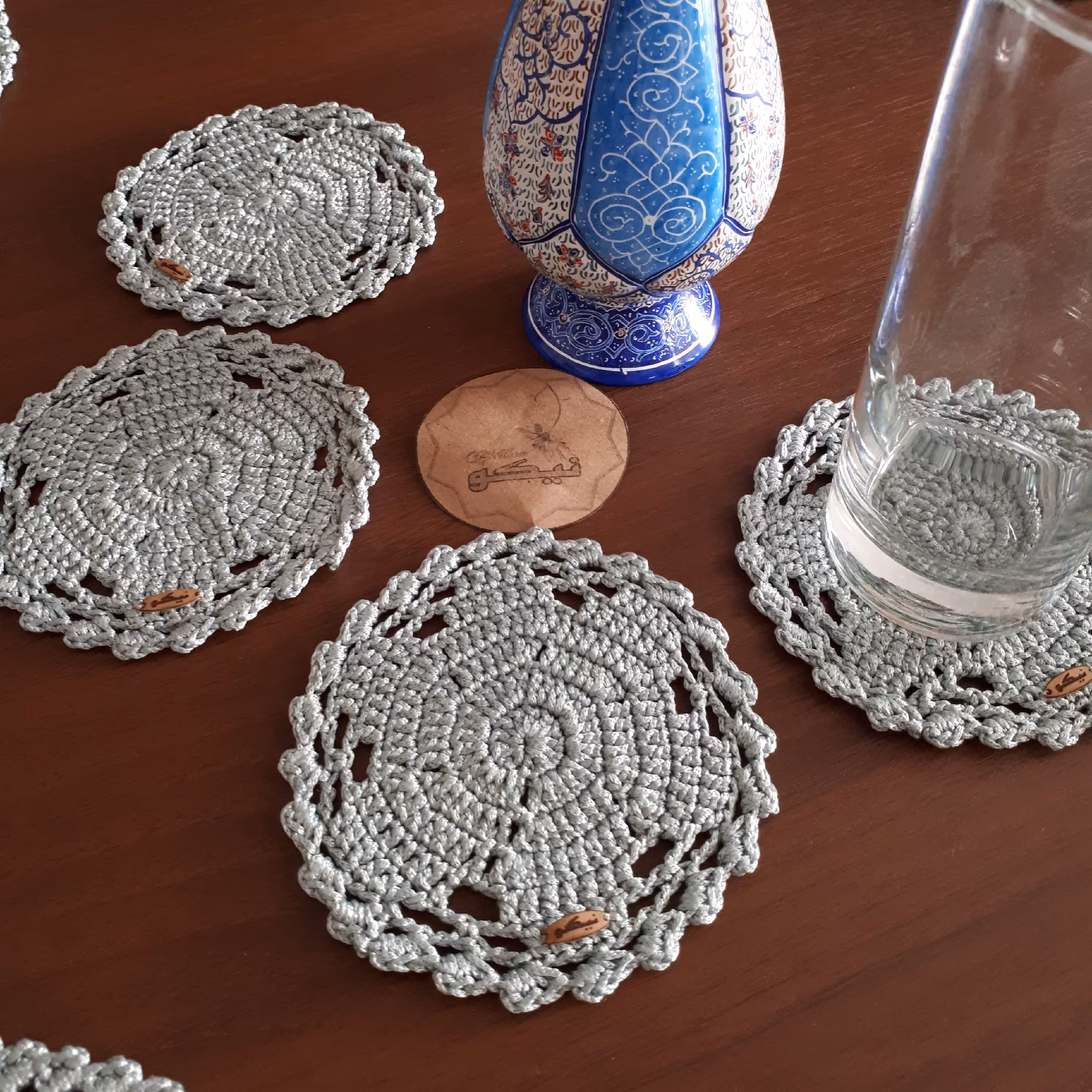 زیرلیوانی طرح لوتوس