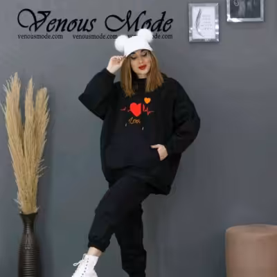 ست هودی شلوارجیب پاکتی ضربان