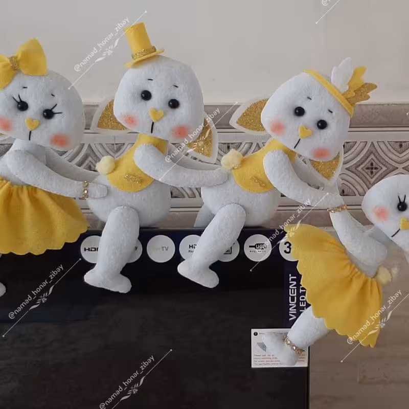 ریسه نمدی تلویزیون طرح های مختلف