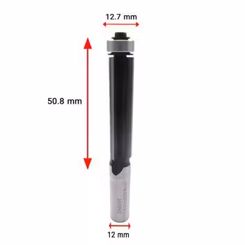 تیغ پرداخت بلبرینگی اورفرز سه پر دامار DM501274E-3 - ابزار یراق