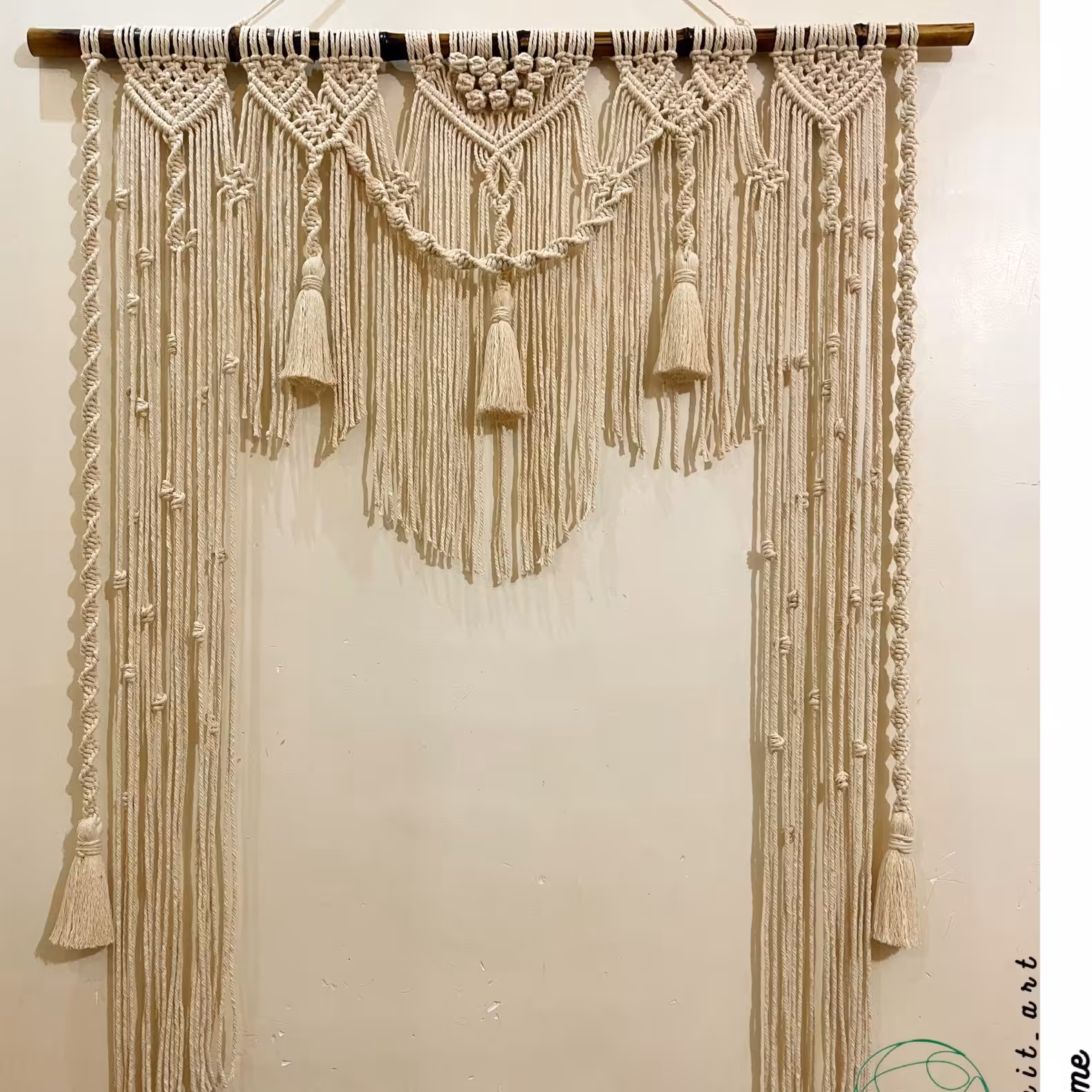 پرده مکرومه