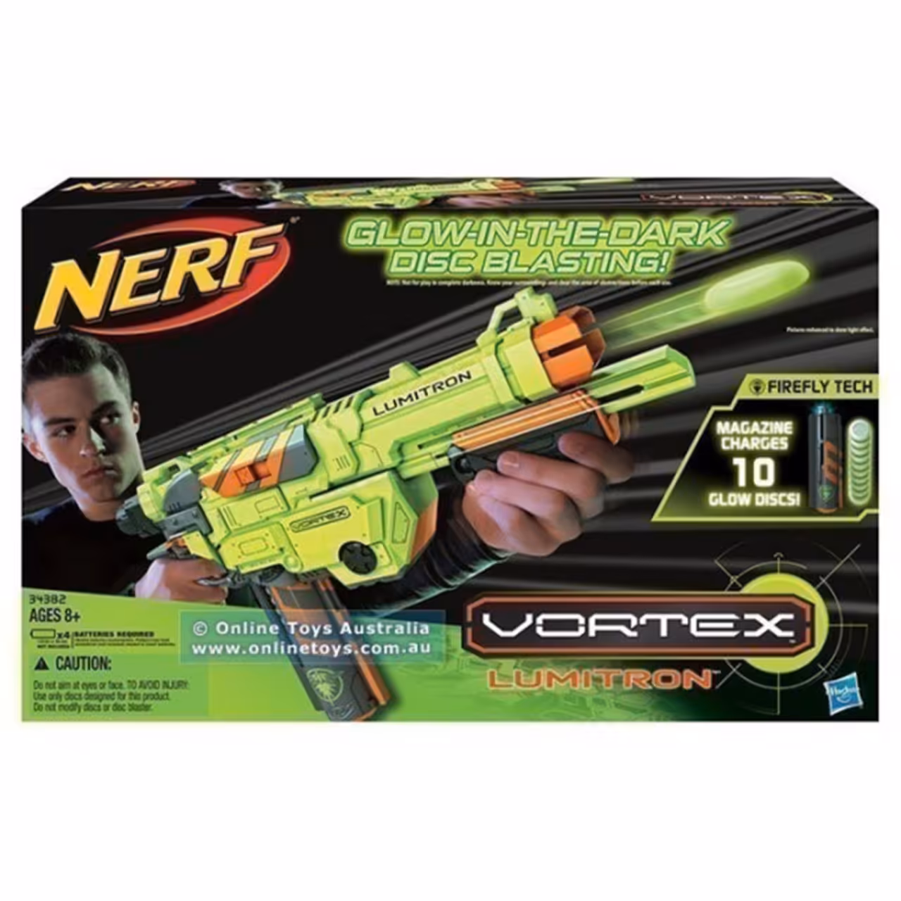 تفنگ بازی نرف مدل VORTEX کد 211