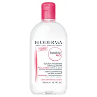 محلول بایودرما پاک کننده آرایش صورت و دور چشم Bioderma Sensibio H2O Make up Remover