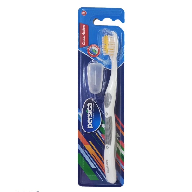 مسواک پرسیکا مدل کراس اکشن کد DT-319 با برس متوسط