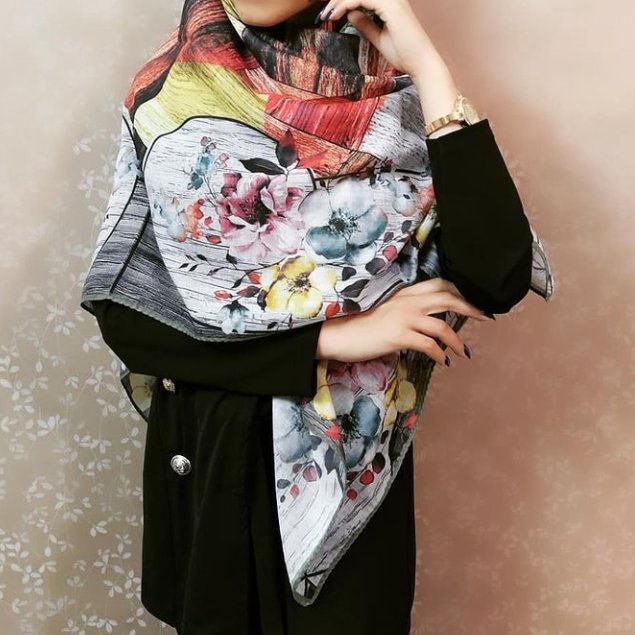 روسری قواره دار تابستانه