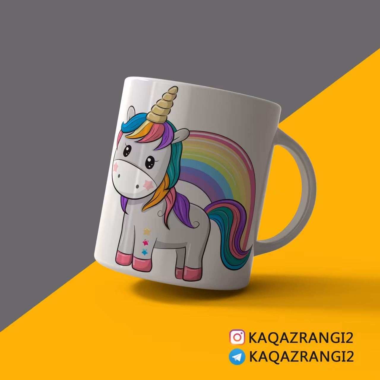 ماگ سرامیکی یونیکورن🦄
