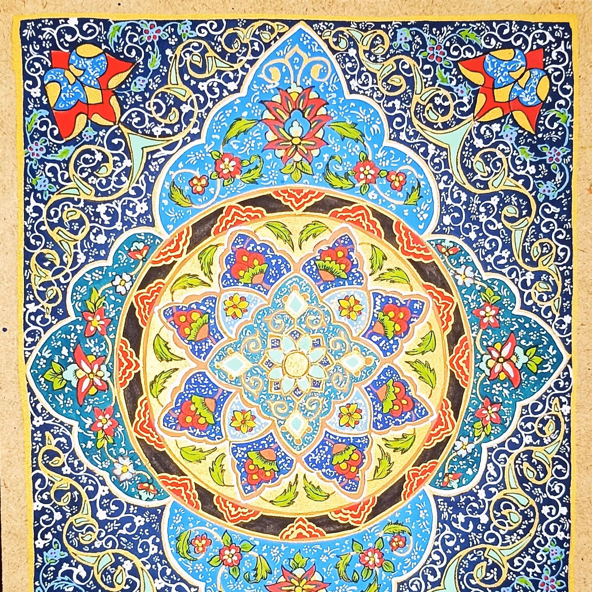 تابلو تذهیب