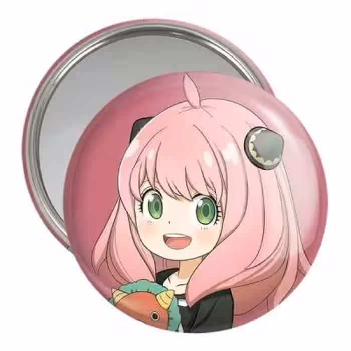 آینه جیبی خندالو مدل انیا فورجر انیمه اسپای ایکس فمیلی Spy x Family کد 17709