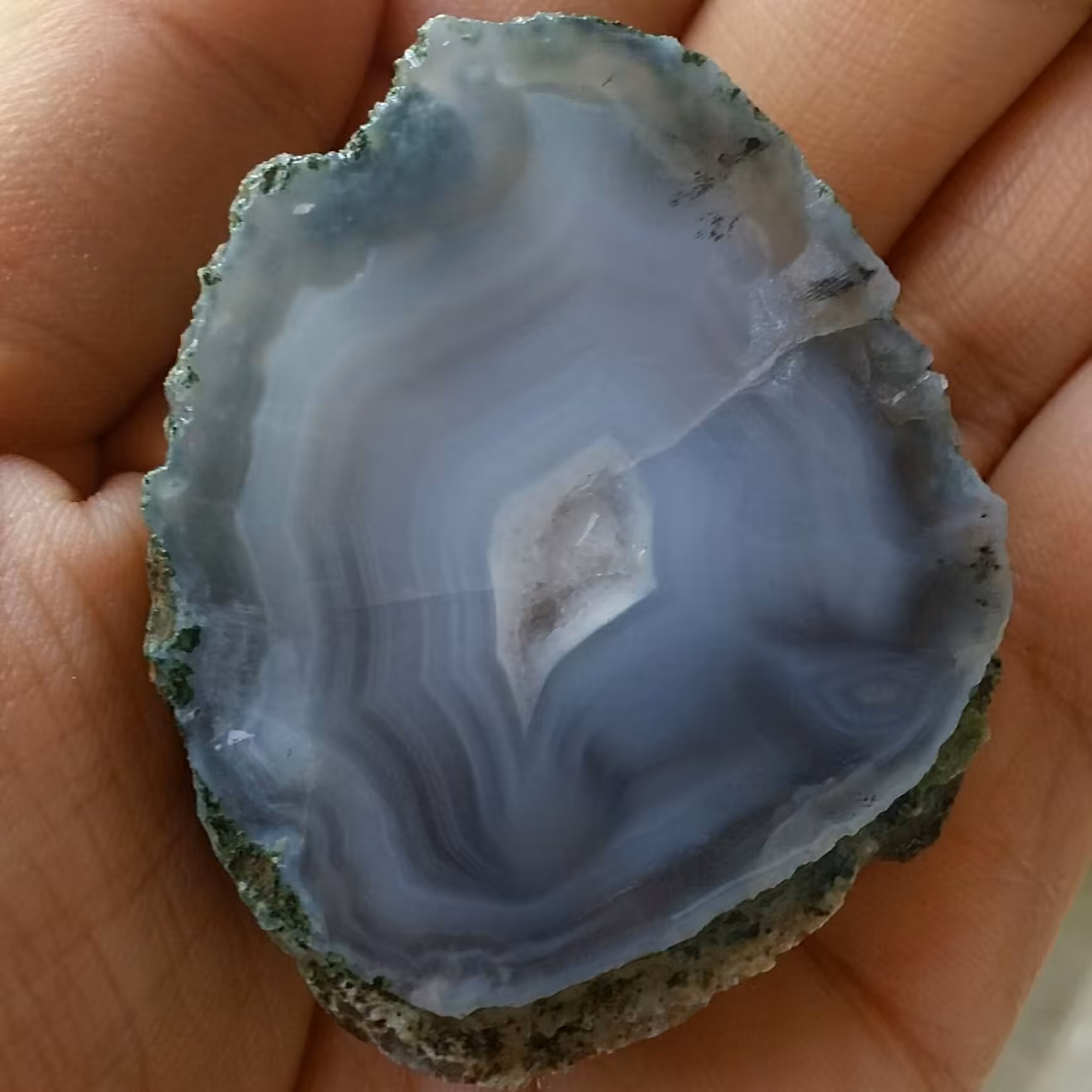 اسلایس سنگ راف عقیق سلیمانی 3 بعدی بی نظییییر خاص 100 در 100 طبیعی محشررر