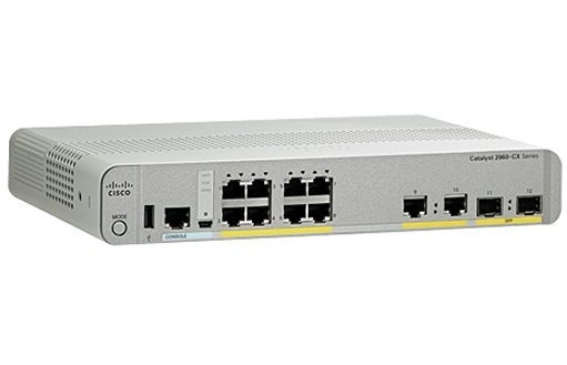 سوئیچ 8 پورت سیسکو مدل WS-C2960CX-8TC-L