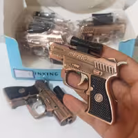 فندک کلت جنگی فلزی اعلا لیزر دار