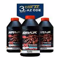 روغن و مکمل موتور EXTREME 9000 4T 5W50 3X 1 LT Brava