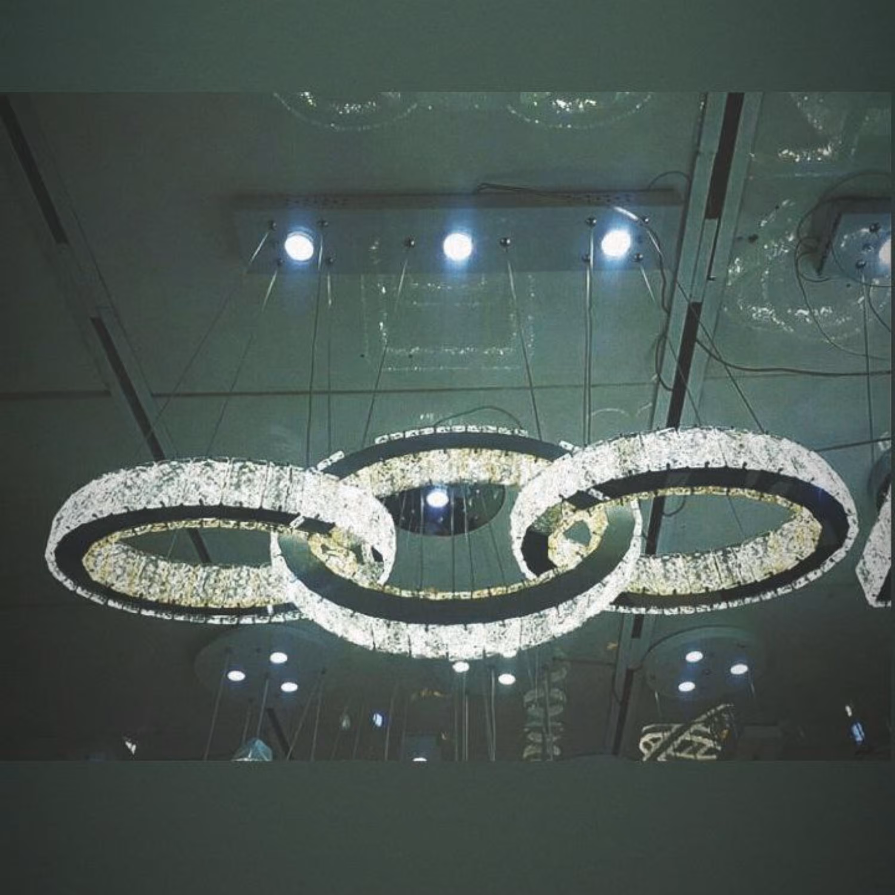 لوستر مدرن 3 قلو