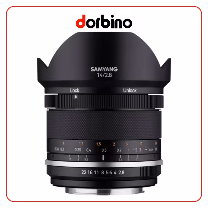 لنز سامیانگ Samyang MF 14mm f/2.8 WS Mk2 Lens for Canon EF - فروشگاه دوربین دوربینو