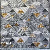 فرش مدرن شادلین قالیچه سایز 1.5 در 2.25 کد 632  طوسی 320 شانه 1300 تراکم