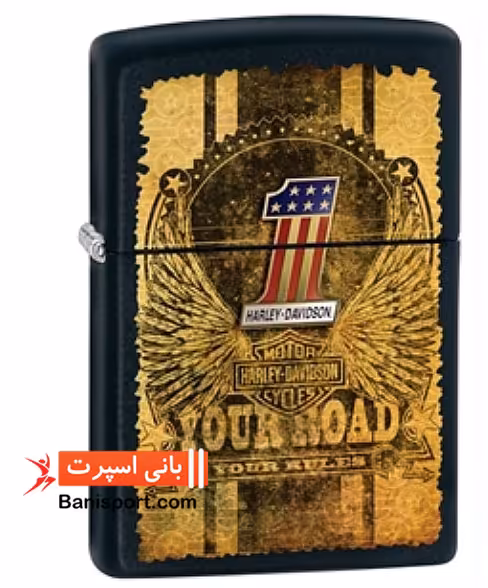فندک Zippo Harley Davidson Your Road Your Rules