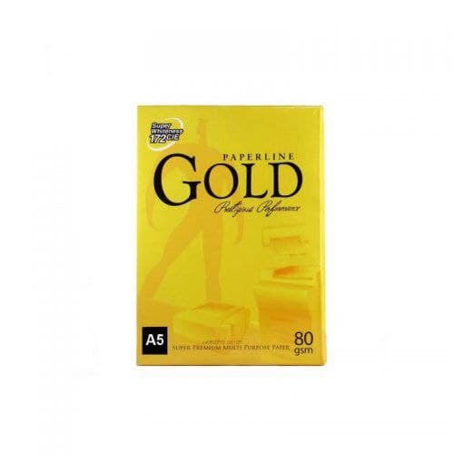 کاغذ گلد سایز A5 تعداد 5 بسته 500 برگی