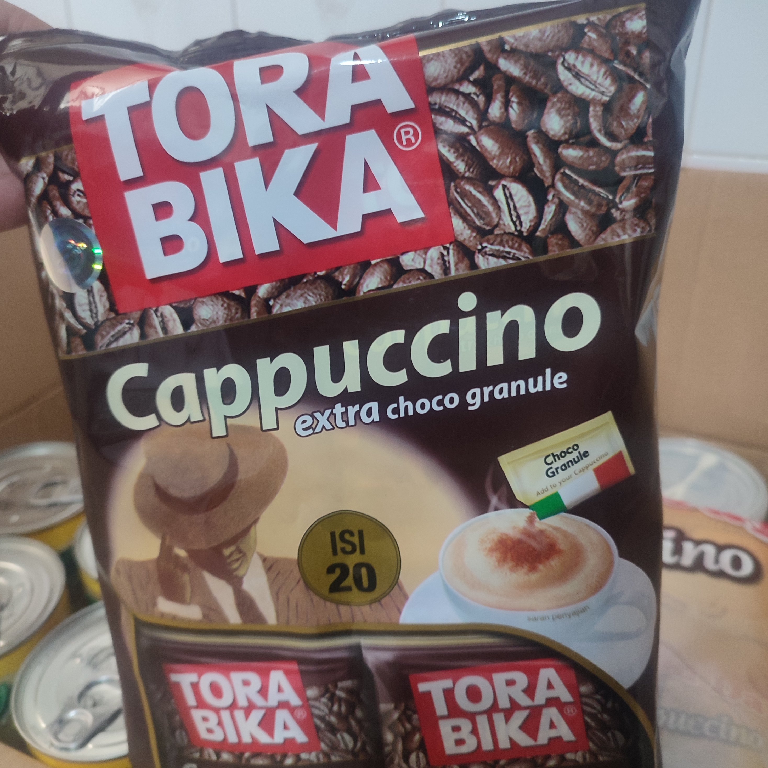 کاپوچینو ترابیکا اصلی بسته 20 عددی