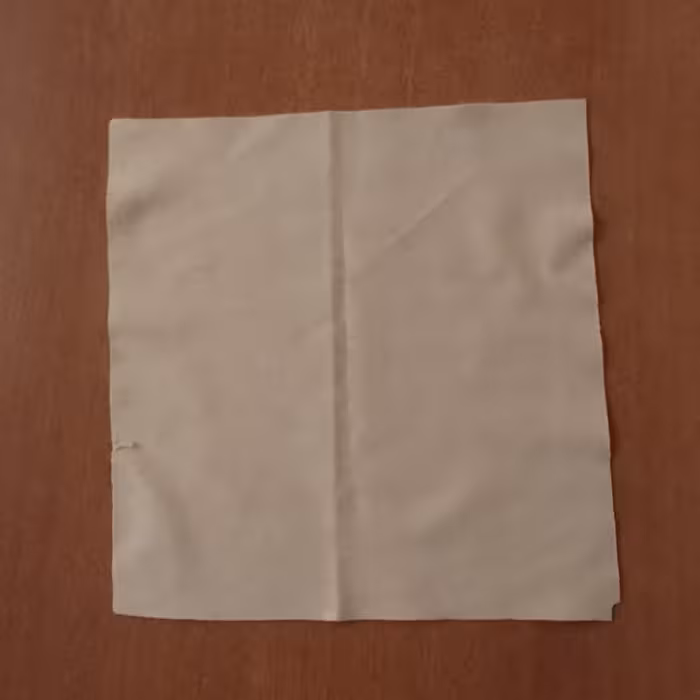 دستمال تمیز کننده ال سی دی و گلس و صفحه نمایش گوشی لب تاب و تلویزیون کرم زرد طلایی دستمال عینک تنظیف ابعاد 15در15 کوچک 