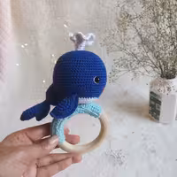 دندونی و جغجغه نهنگ بافت