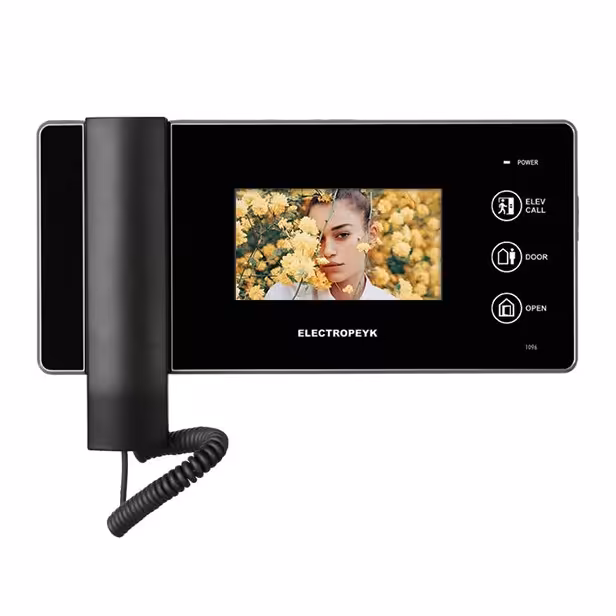 آیفون تصویری 4.3 اینچ الکتروپیک مدل 1096 رنگ مشکی(حافظه دار)