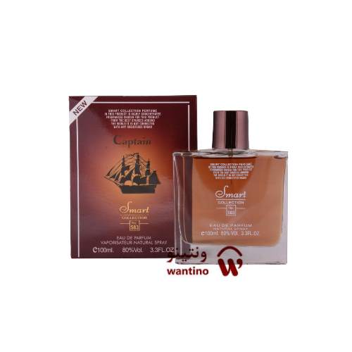 عطر ادکلن مردانه کاپیتان بلک اسمارت کالکشن کد 583 (Smart Collection no 583 Captain Black)