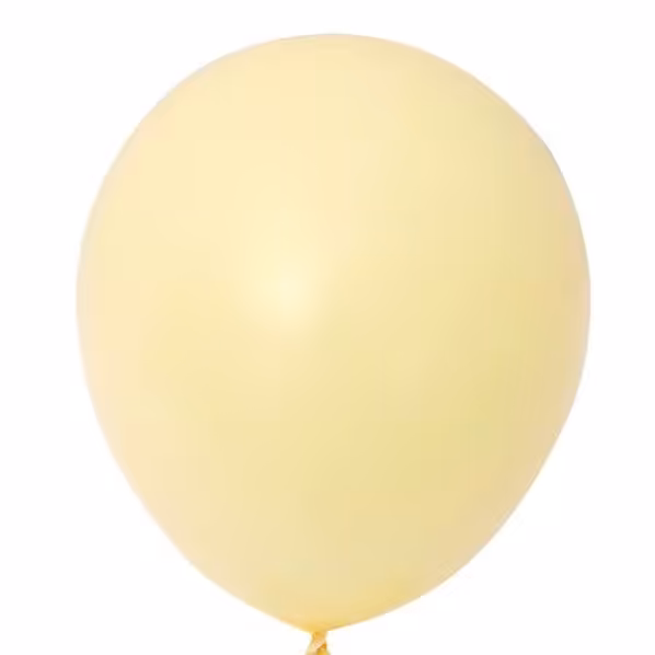 بادکنک زرد پاستیلی12 اینچ