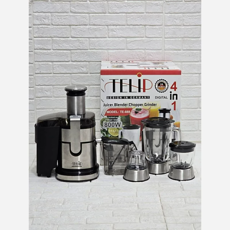 آبمیوه گیری 4 کاره 800 وات واقعی تیلیپ شرکتی