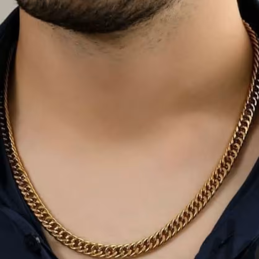 زنجیر  مردانه کارتیر بسیار خاص و جذاب رنگ ثابت