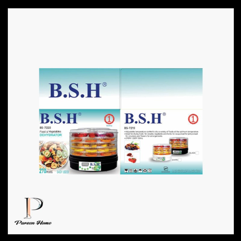 میوه خشک کن لمسی بی اس اچ BS-7220