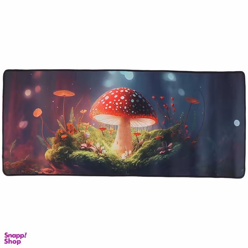 ماوس پد گیمینگ طرح قارچ سایز 30 در 70