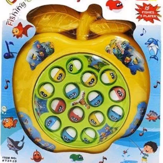  ماهیگیری موزیکال مدل سیب