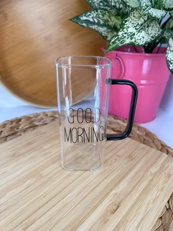 لیوان پیرکس good morning