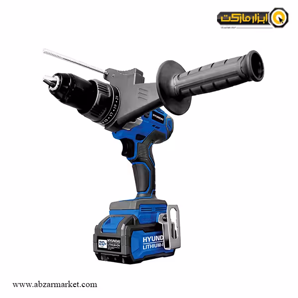 دریل شارژی هیوندای براشلس لیتیوم 20 ولت مدل HP204L-CD